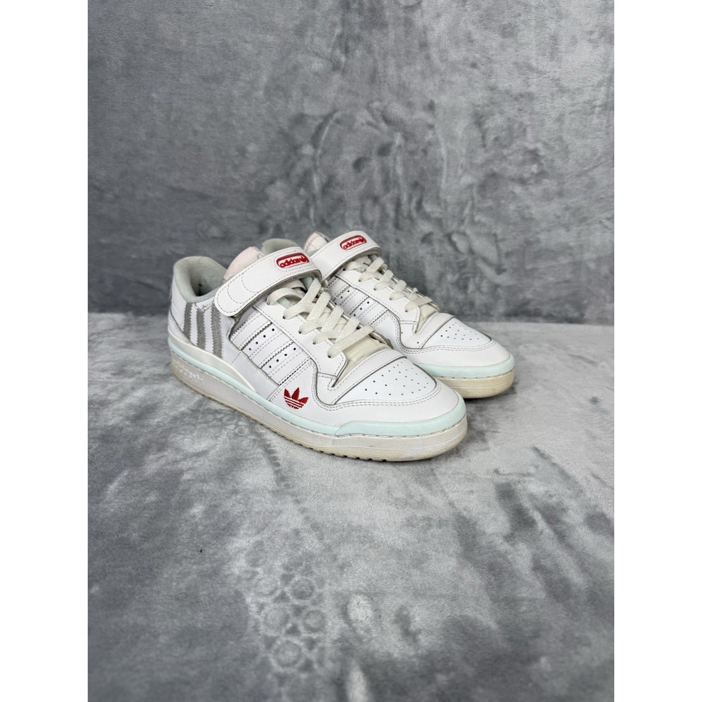 Adidas Forum Low "White Almost Blue" Sneakers Size 8